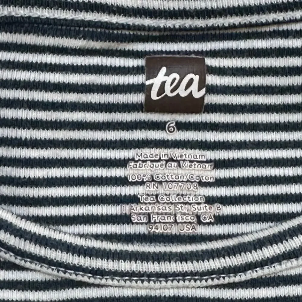 Tea Collection Long Sleeve Dress sz 6 Swing Dress